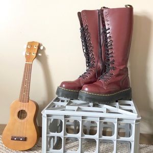 🔥 Dr. Martens OxBlood BRITAIN BOOTS